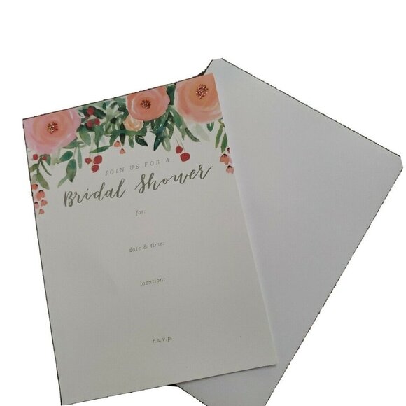 SPRITZ 𝅺60 Bridal Shower Invitations NEW IN PACKAGE  T30 - Picture 1 of 6